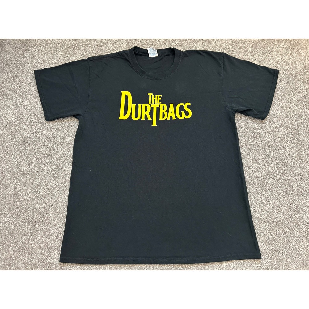 Band Style The Durtbags T-Shirt Mens L Black Key West FL Graphic Tee